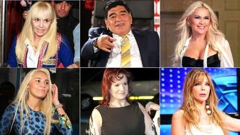 las mujeres de diego maradona: la oficiales y las otras las mujeres de diego maradona: la oficiales y las otras