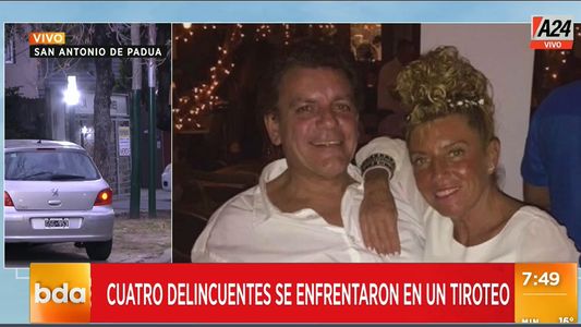 Entradera fatal: se resistió a un robo, lo mataron de un tiro y su mujer está grave