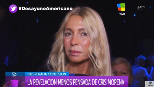 Cris Morena confesó que sufrió violencia de género