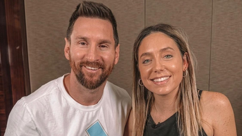 Sofi Martínez contó toda la verdad sobre el comentario que le hizo Messi en el Mundial Sofi Martínez contó toda la verdad sobre el comentario que le hizo Messi en el Mundial