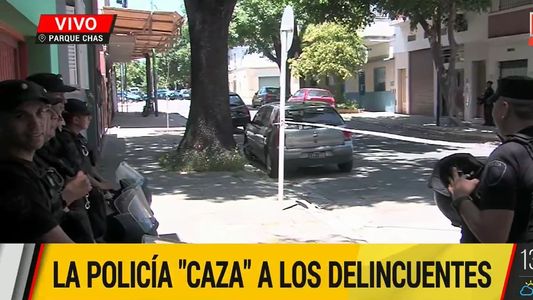 Megaoperativo en Parque Chas: asaltaron una fábrica y la policía busca a los ladrones