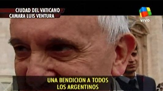 La emoción de Ventura tras su encuentro con el Papa Francisco