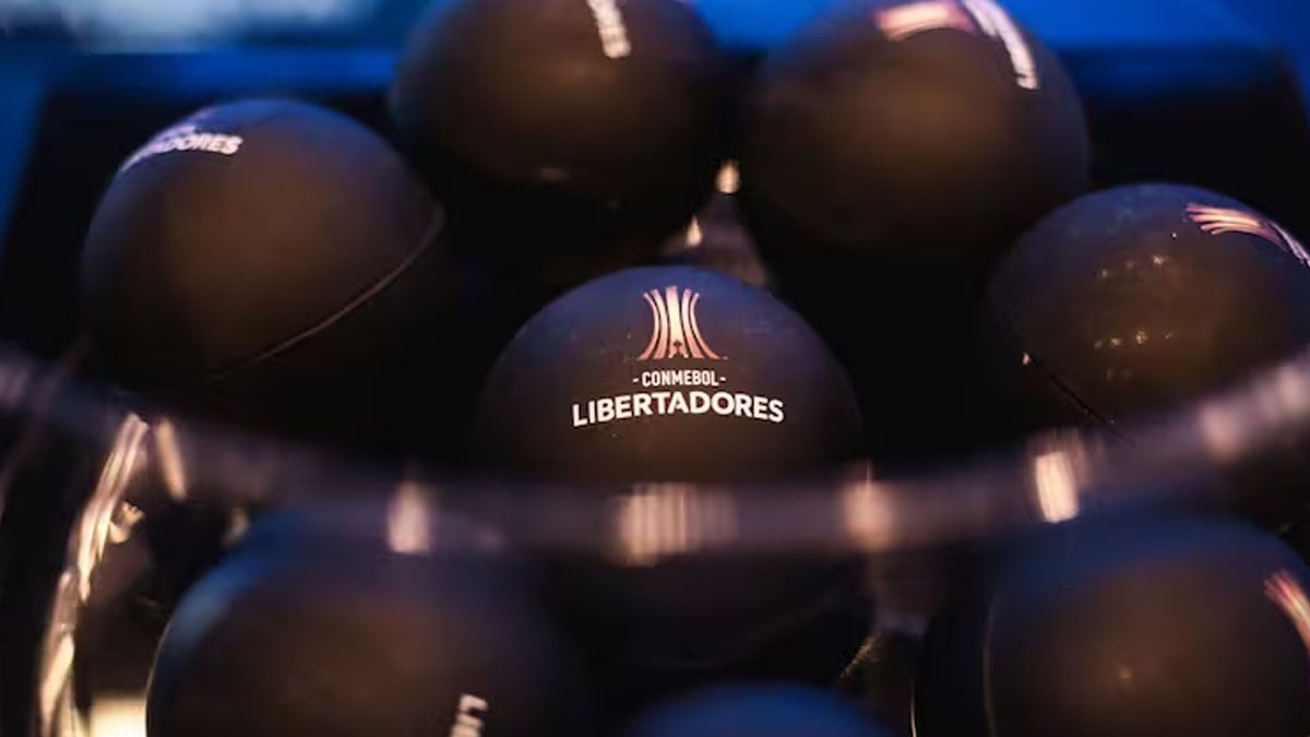 Sorteo Libertadores. Foto: conmebollibertadores.com