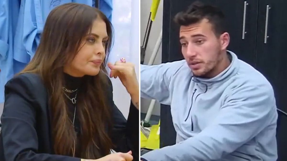 Silvina Luna volvió a cruzarse con Martín Salwe en El hotel de los famosos﻿