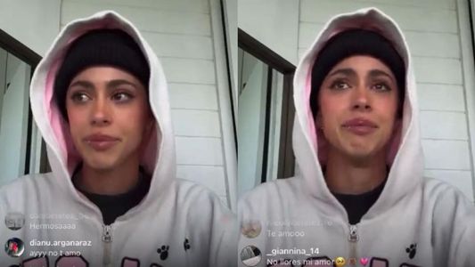 Tini Stoessel se quebró en medio de un vivo de Instagram: Necesitaba frenar