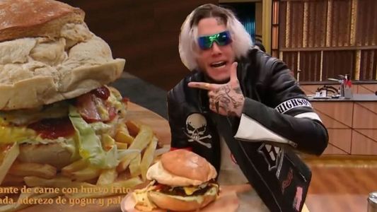 Cómo son y cuánto cuestan las hamburguesas de Alex Caniggia