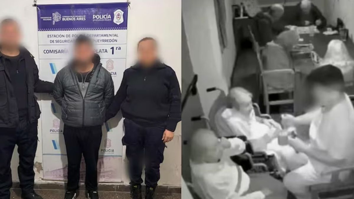 ¿Por qué no te morís?: detuvieron al cuidador del geriátrico que fue grabado maltratando a una jubilada