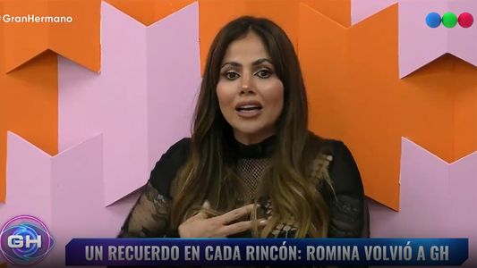 La emoción de Romina Uhrig al recordar su paso por la casa de Gran Hermano