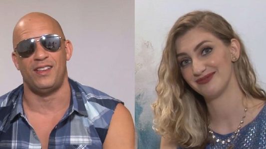 Vin Diesel incomoda a periodista brasileña con insistente coqueteo durante una entrevista