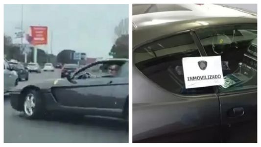 La drástica decisión contra el titular de la Ferrari que hizo un trompo en Lugones