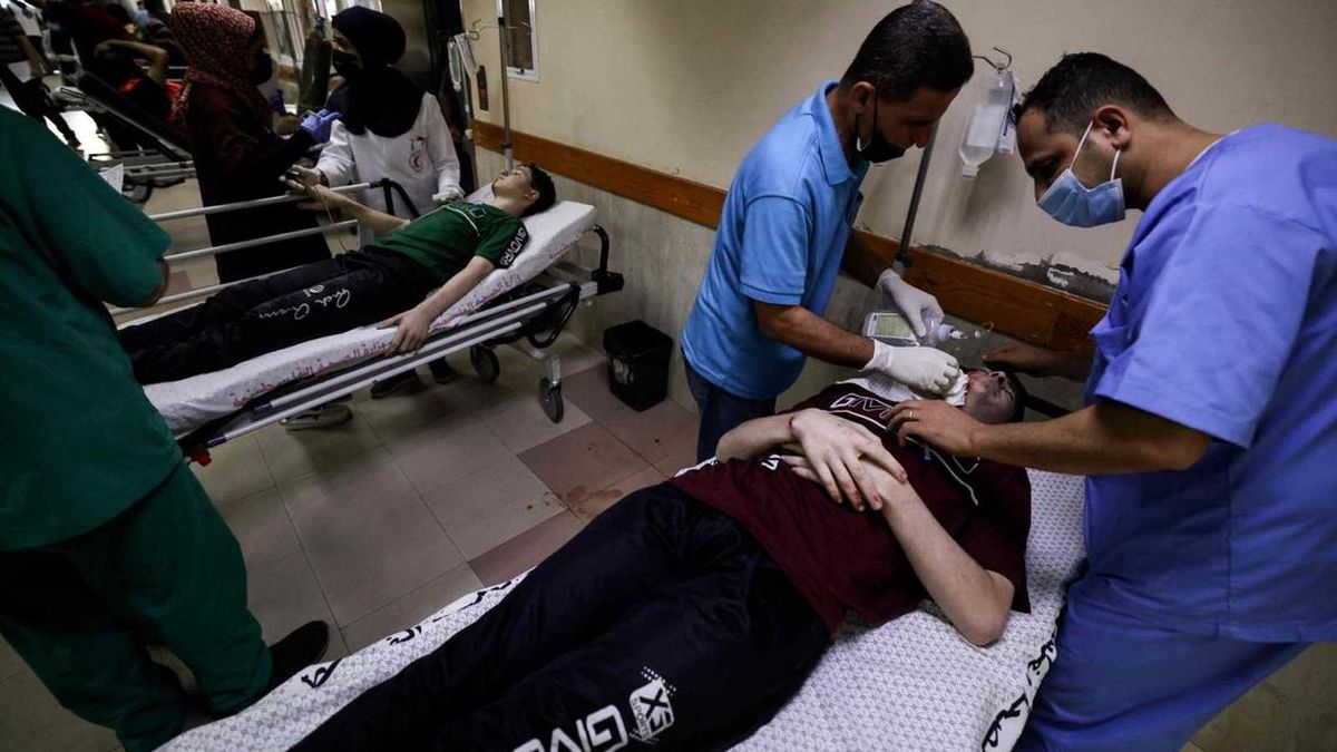 Los hospitales de la Franja de Gaza seguirán atendiendo y no evacuarán. (Foto: Popular)