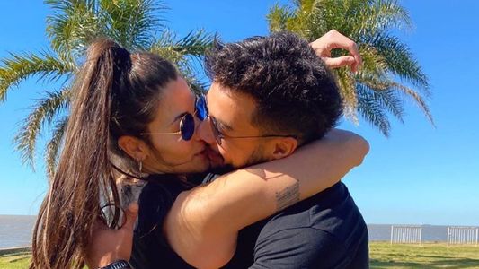 Ivana Nadal redobló la apuesta y compartió fotos a los besos con Bruno Siri: Bebito, tanto amor