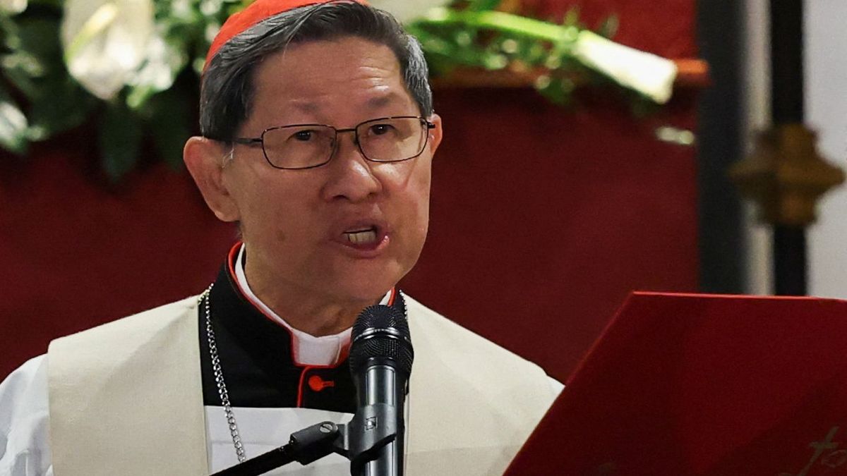 Luis Tagle, el carismático cardenal asiático que suena como sucesor del papa Francisco. (Foto: Reuters)