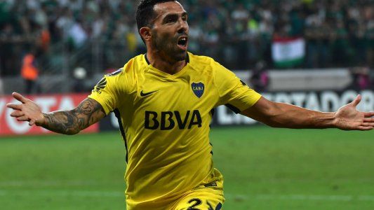Boca-Palmeiras: el video del gol de Carlos Tevez para el empate sobre la hora en la Copa Libertadores