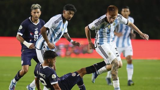 La Selección Sub 23 debutó en el Preolímpico con un empate ante Paraguay
