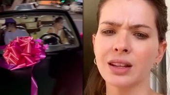 trascendio como fue el momento en que la china suarez le devolvio a rusherking el auto que le habia regalado