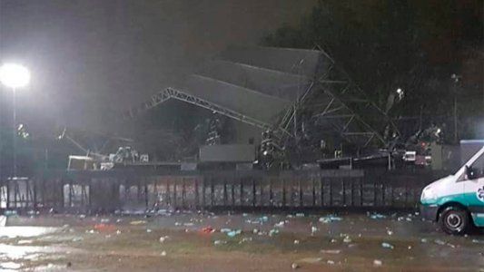 VIDEO: el momento en el que cayó un rayo en un festival de música electrónica