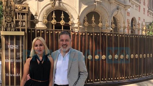 Doman las prefiere rubias, hablamos con su nueva novia y advirtió: Todas las ex me ponen muy celosa