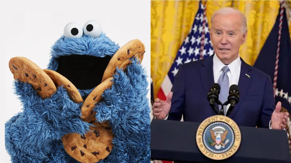 El monstruo Comegalletas y Joe Biden