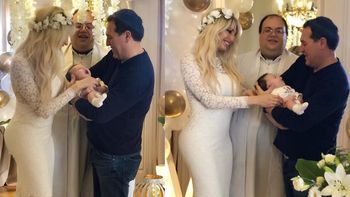 Vicky Xipolitakis renovó los votos matrimoniales con Javier Naselli: Juro que pensaba que no llegaba