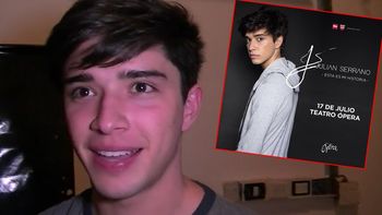 Julián Serrano antes del Ópera: Quiero girar por el mundo con mi música