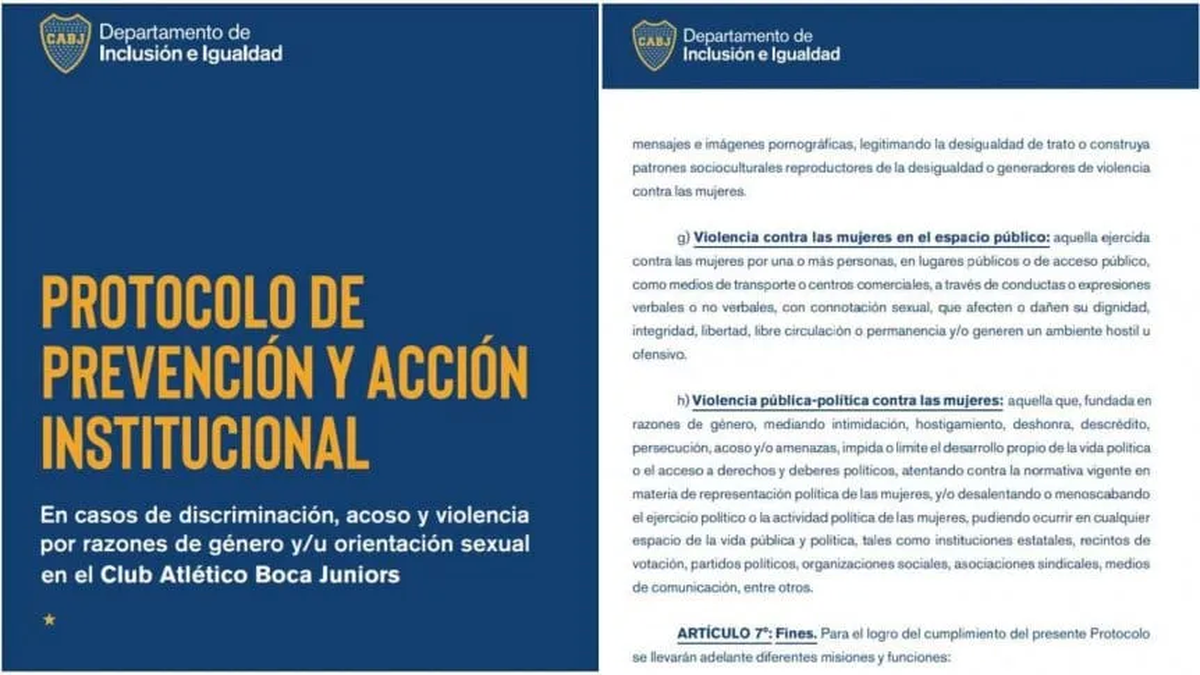 Sebastián Villa denunciado: qué dice el protocolo de Boca ante casos de violencia de género