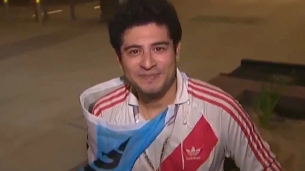 La locura de un argentino por ir al Mundial de Qatar. (Foto: Captura TV)&nbsp;