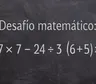 Desafío matemático: ¿en cuánto tiempo lográs resolverlo?