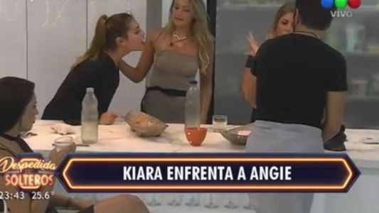 Fuerte pelea de Kiara y Angie en Despedida de solteros: Careta, ridícula