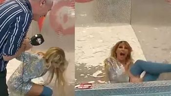 La tremenda caída de Vicky Xipolitakis en Por el mundo