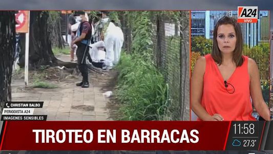 Tiroteo, crimen y misterio en Barracas: un muerto y un herido