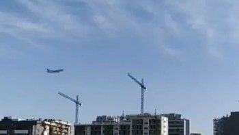 Aterrizó en Barajas sin problemas el avión de AirCanada que tuvo en vilo a la seguridad aeronáutica de Madrid