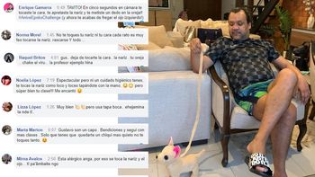 Critican modales de Gustavo Cabaña y él responde: Soy alérgico a la tiza