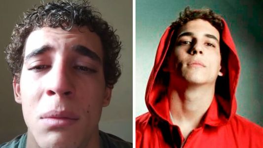 Río en La casa de papel compartió un video llorando: Una parte sincera de mí
