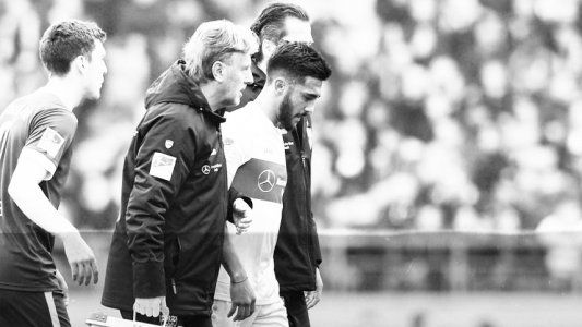 Todo en media hora: golazo y lesión de Nicolás González en el empate de Stuttgart ante Hoffenheim