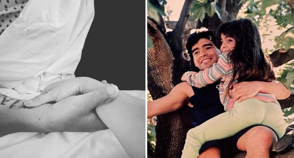Gianinna a Diego Maradona: Necesito un abrazo tuyo