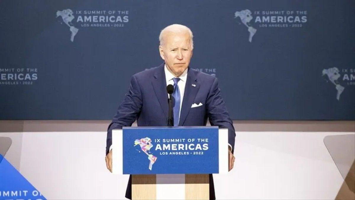 Joe Biden transmitió preocupación en la Cumbre de las Américas.