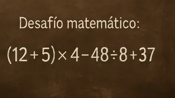 La regla esencial para resolver este desafío matemático es conocido como PEMDAS (por sus siglas en inglés) o jerarquía de operaciones.
