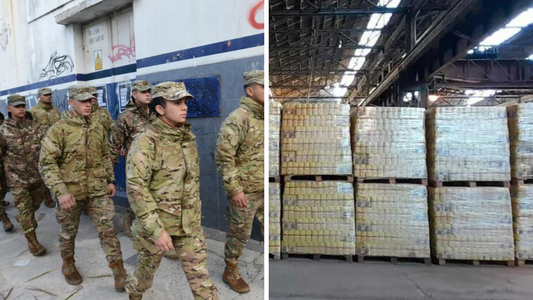 El Ejército comenzó el operativo de distribución de los alimentos tras la polémica con Pettovello