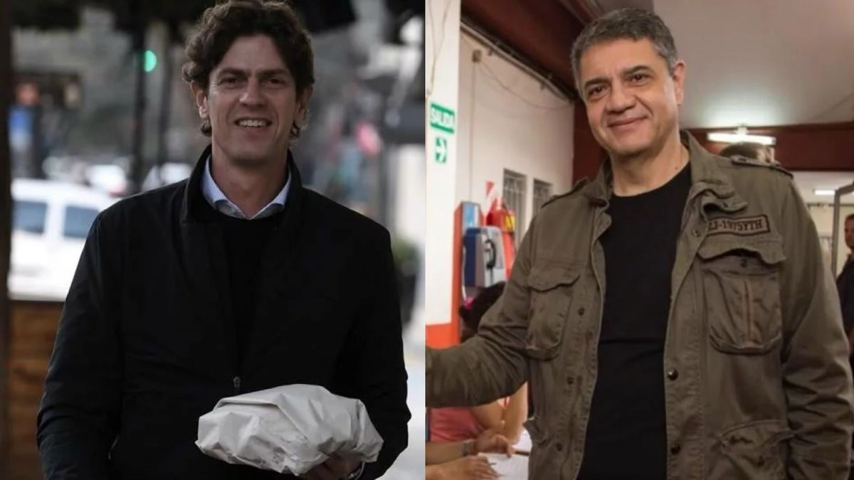 Chicanas entre Jorge Macri y Martín Lousteau en medio de las PASO 2023 (Foto: captura de video)