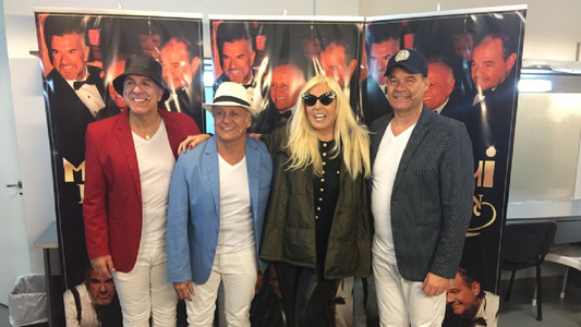 Susana Giménez cumplió con su promesa y fue a ver a Midachi al teatro