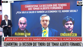 Cuarentena: La decisión que tendrá que tomar Alberto Fernández