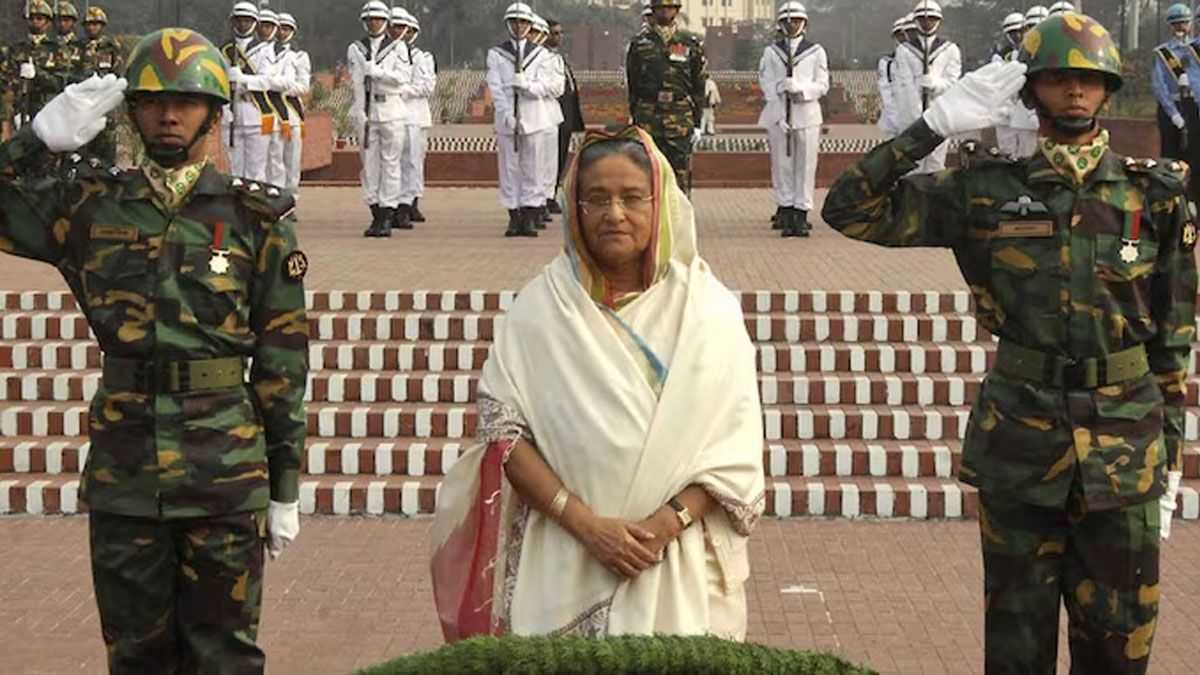 Sheik Hasina, la primera ministra de Bangladesh, destituída por un golpe militar en su país. (Foto: Gentileza India Today)