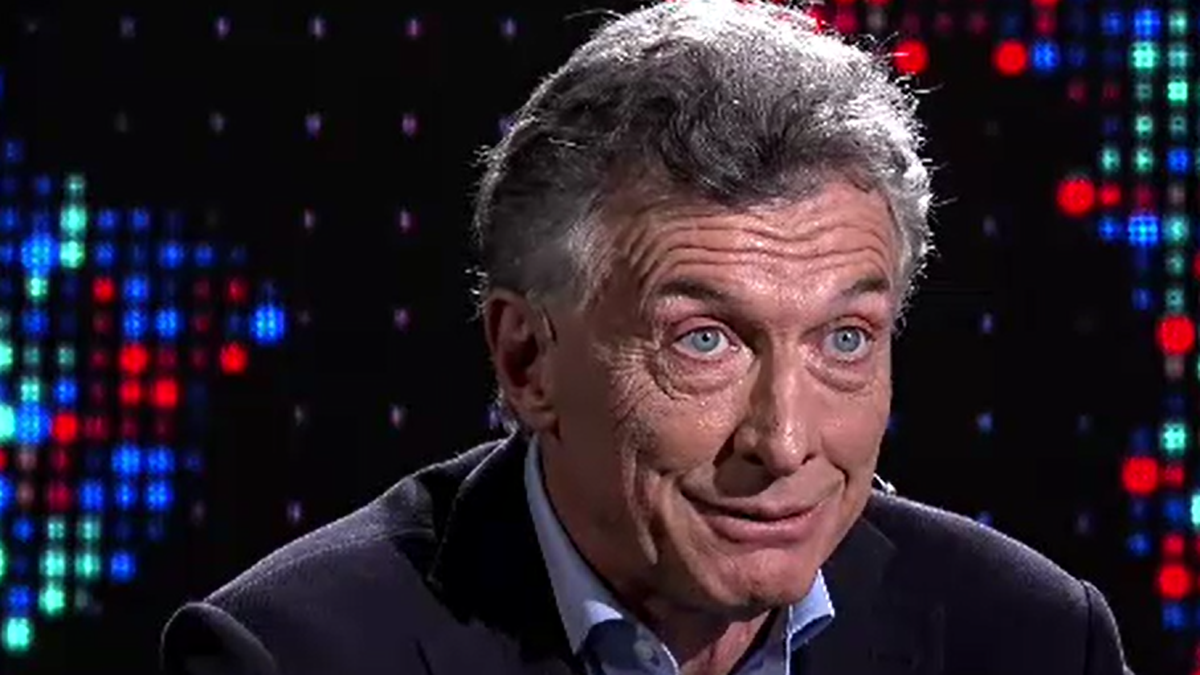 Mauricio Macri opinó sobre el Presidente.