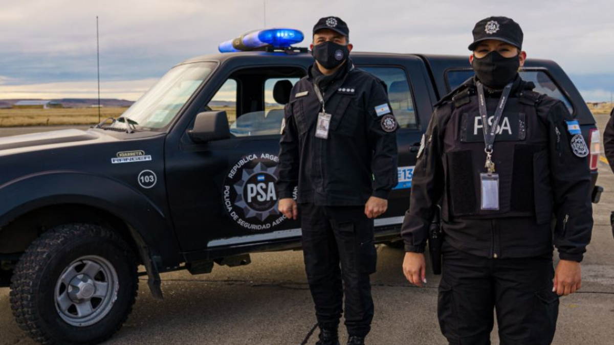 La Policía de Seguridad Aeroportuaria (Imagen ilustrativa).