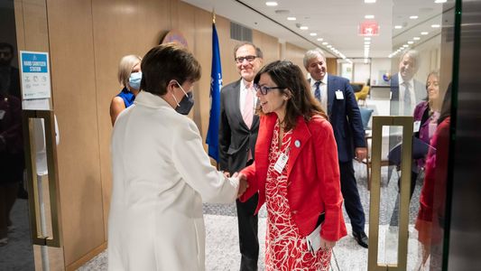 Silvina Batakis se reunió con Kristalina Georgieva y buscó respaldo para un plan económico