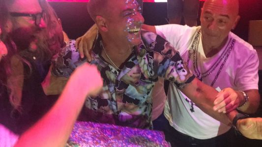 Marcelo Iripino terminó a los tortazos en su cumpleaños