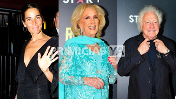 Las fotos de los famosos en la presentación de Ringo. Gloria y muerte: Mirtha Legrand, Juana Viale, Guillermo Coppola y más estrellas