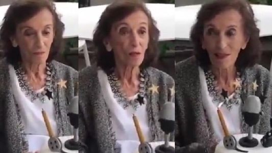 Hilda Bernard: el video del festejo de sus 100 años
