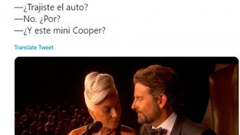 Bradley Cooper y Lady Gaga: los memes del momento más romántico